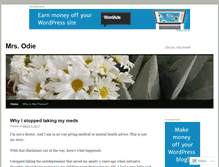 Tablet Screenshot of mrsodie.com